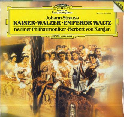 LP Record HERBERT VON KARAJAN BERLINER PHILH KaiserWalzer 2532026 DEUTSCHE GRAMM 1985 Venezuela Classical Used