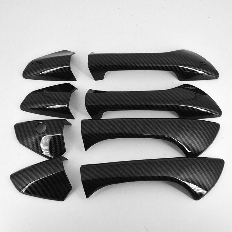 Для Honda Accord 2008-2013 углеродное волокно хромированная наклейка на ручку боковой двери автомобиля Стайлинг