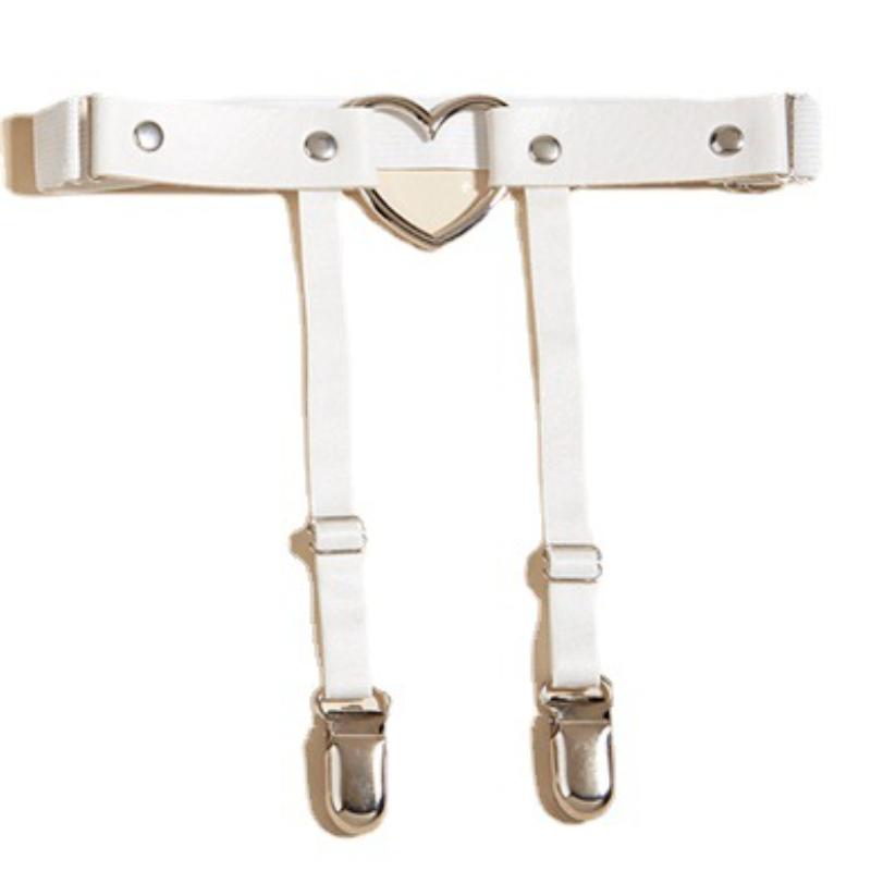 2 шт./компл. эластичные подтяжки для ног, держатели для рубашек, ремни, металлические фиксирующие зажимы Love