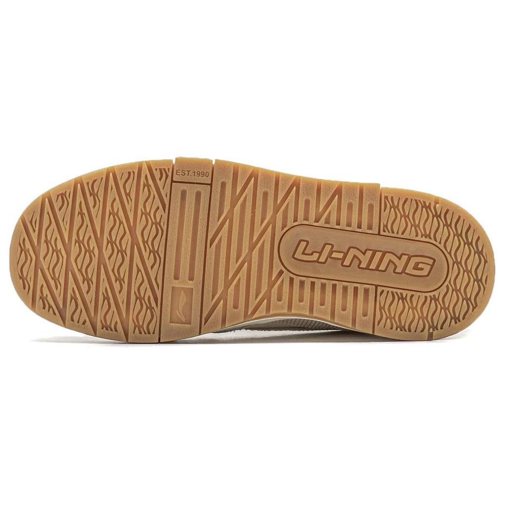 Li Ning 001 Btc Premium универсальные ретро-кеды для скейтбординга нескользящие амортизирующие прочные поддерживающие низкие женские кроссовки для скейтбординга Fog-Haky AGCU036-1