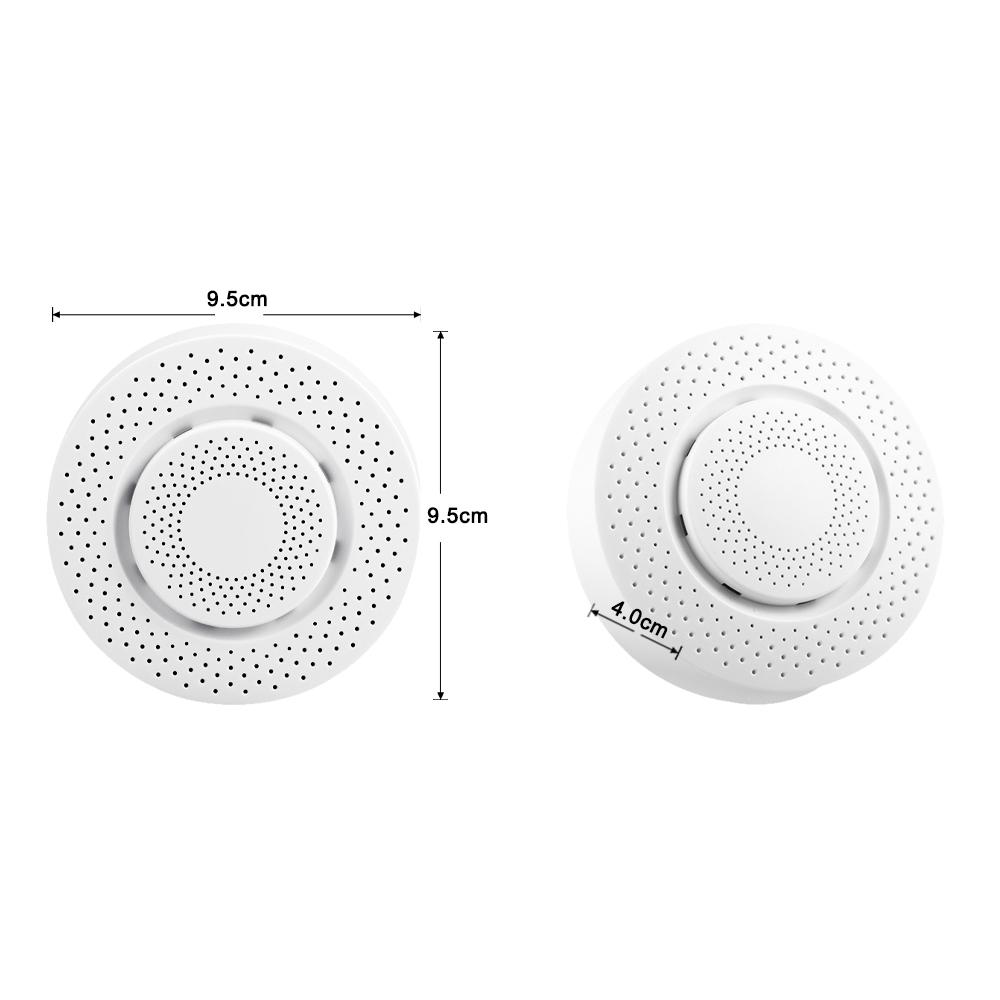 Tuya WiFi Smart Airbox Монитор качества воздуха Формальдегид VOC CO2 GAS Датчик температуры и влажности Связь с домашней сценой