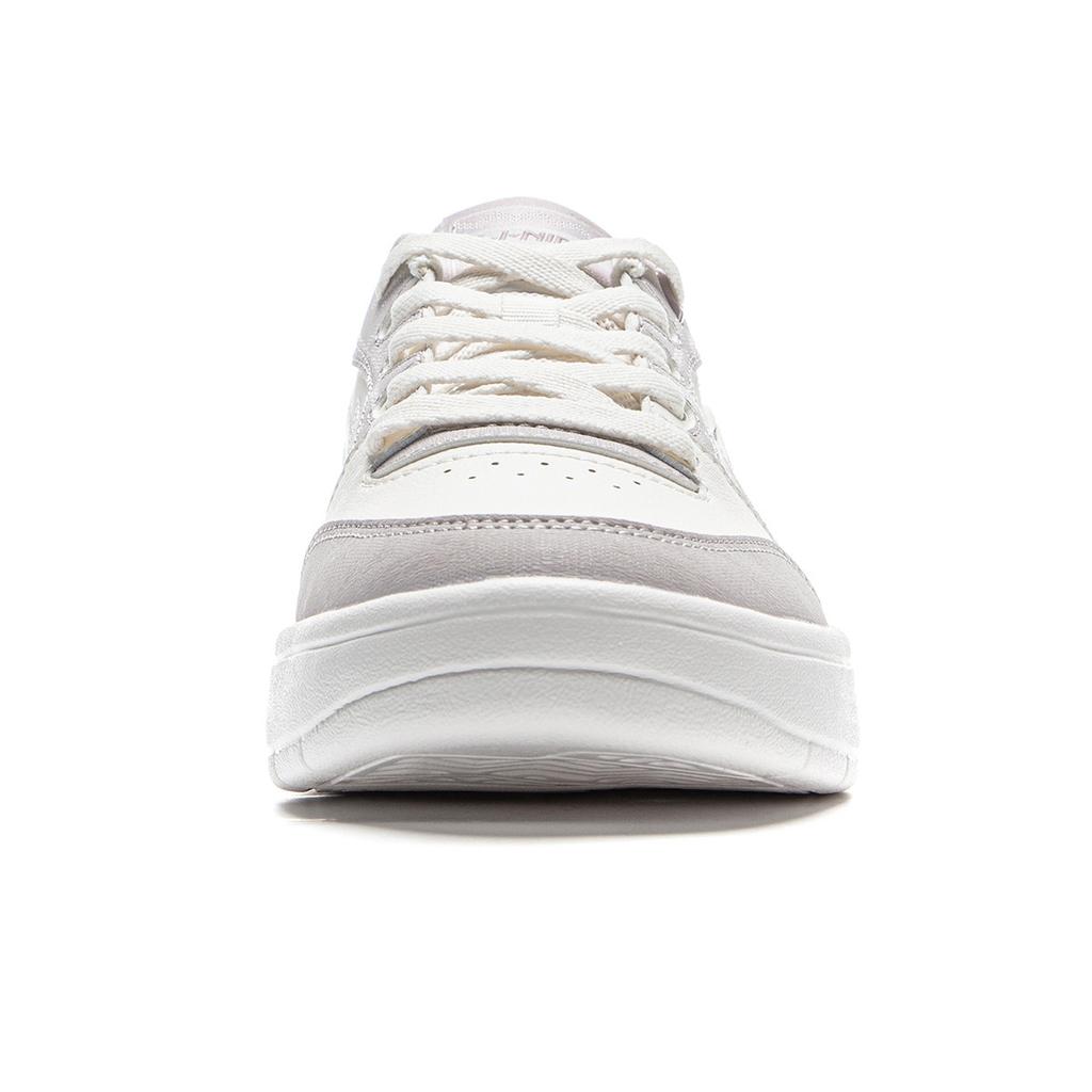 LiNing Yuan Bao V3 Classic Fashion White Sneakers Retro Versatile Thick Sole Comfortable Non-Slip Wear-Resistant Low-Top Skate Shoes AGCV108-1