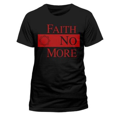 Футболка Faith No More унисекс с логотипом для взрослых