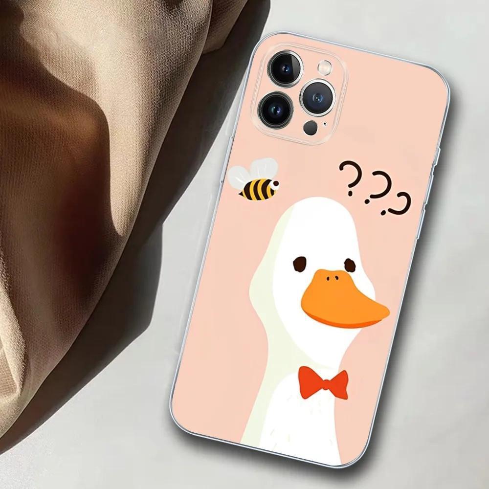 Applicable To Iphone14 Plus Mobile Phone Case G-Goose Game Mobile Phone Case, Painted And Anti-Drop For Three