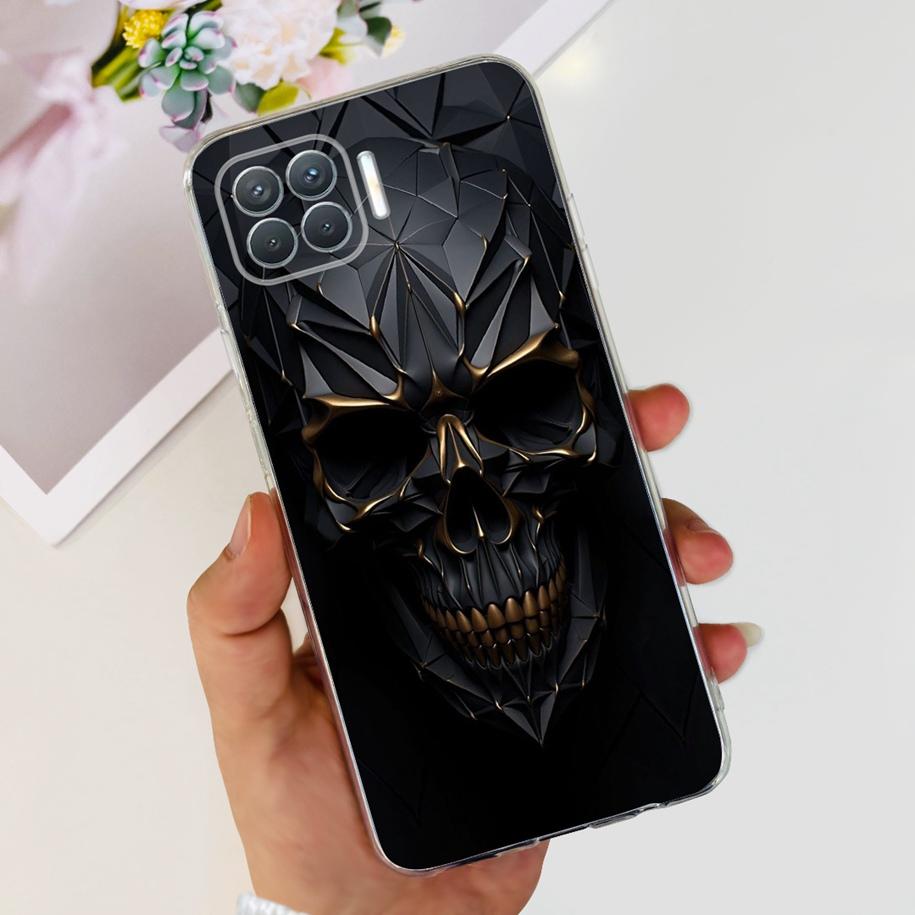 Чехол для OPPO Reno 4 Lite CPH2125 Чехол для телефона Милый Мультяшный Мягкий Силиконовый Задняя Крышка Для OPPO F17 Pro CPH2119 Coque A93 2020 Funda