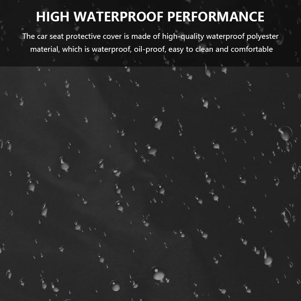 2 шт., чехлы для автомобильных сидений, универсальные защитные чехлы для автомобильных сидений, водонепроницаемые чехлы для автомобильных сидений, дышащие чехлы для подушек, автомобильные аксессуары