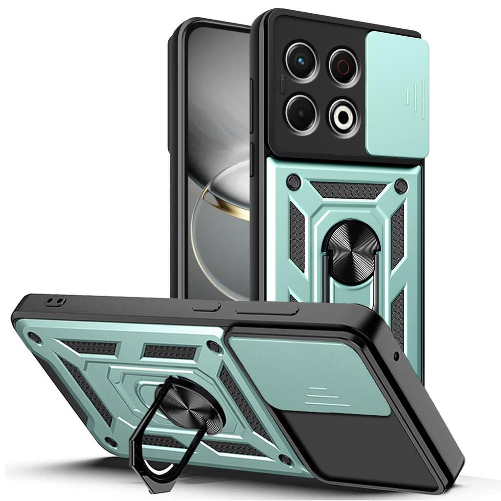 Защитный чехол для камеры Tecno Spark 30 Pro 30C 20 Pro + 20c 10 Pro Spark Go 2025 Go 1 Armor Hybrid Metal Ring Holder Back Cover