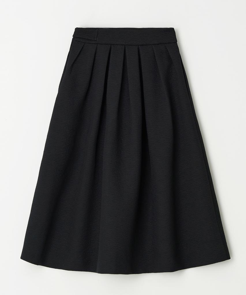 Si Wol 107 Rose Flare Skirt (Black)