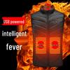 Unisex Smart Electric Heating Vest - Full Body, Constant Temperature