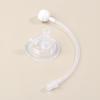 1Pc Soft Silicone Wide Mouth Sucking Nozzle Drinking Cup Straw Conversion Head For Baby Bottle Feeding Bottle Accessories