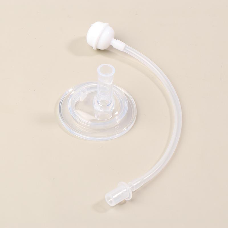 1Pc Soft Silicone Wide Mouth Sucking Nozzle Drinking Cup Straw Conversion Head For Baby Bottle Feeding Bottle Accessories