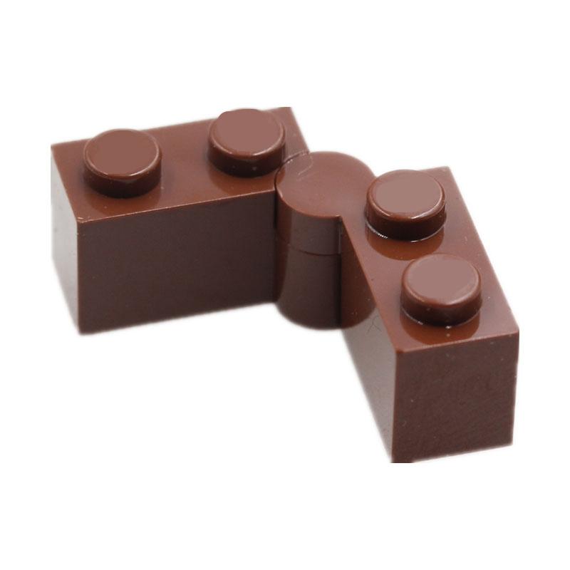 Свинья Радуга MOC Совместимые Детали 3830 3831 Кирпич-петля 1x4 Поворотная основа Строительные Блоки Детали DIY Просвещающий Блок Кирпичи Игрушка