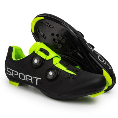 Велосипедные кроссовки MTB с шипами, мужские карбоновые спортивные туфли для скоростного велосипеда, женская обувь для горных гонок на плоской подошве SPD, обувь для шоссейного велоспорта