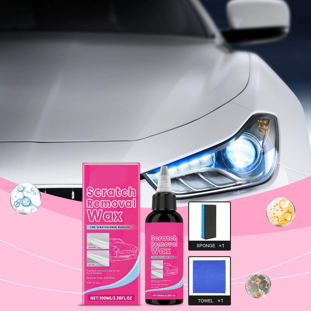 Средство для удаления наклеек на авто Средство для удаления клея и краски на стекле автомобиля Очистка наклеек 100 мл