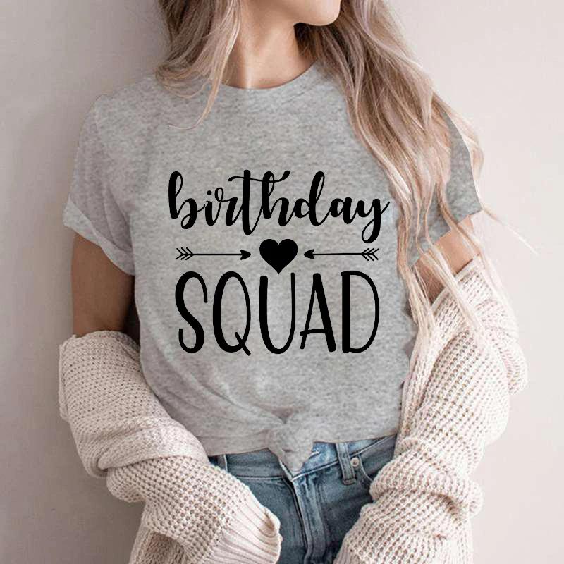 Это мой день рождения футболка друзья девушки день рождения команда экипаж вечеринка группа футболка 2024 Y2k смешные графические топы женская одежда