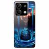 Чехол для Redmi Note 13 Pro 5G Закаленное Стекло Жесткая Поликарбонатная Задняя Крышка Телефона для Xiaomi Redmi Note13 5G Note 13Pro 5G Funda Shell Coque