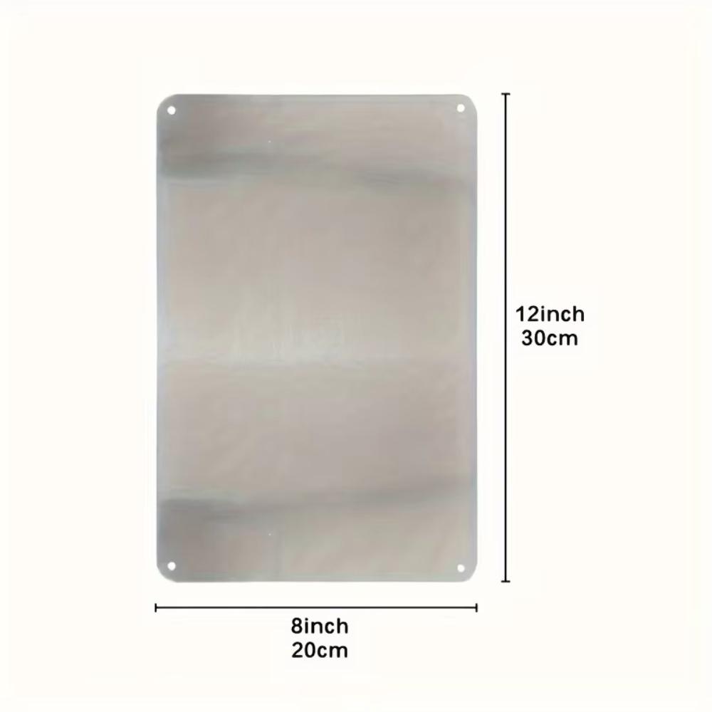 1pc Vintage Metal Aluminum Sign "Actually This Is My Circus" Retro Distressed Plaque Decor Unique Wall/Room/Home/Restaurant