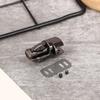 Durable Metal Column Tuck Lock Closure Clasp Buckle For Leather Bag Case Handbag
