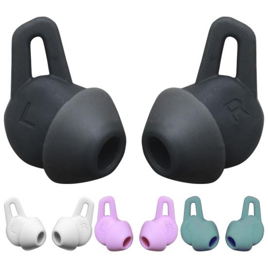 1 пара ударопрочных удобных мини-насадок для наушников, пылезащитные, из мягкого силикона