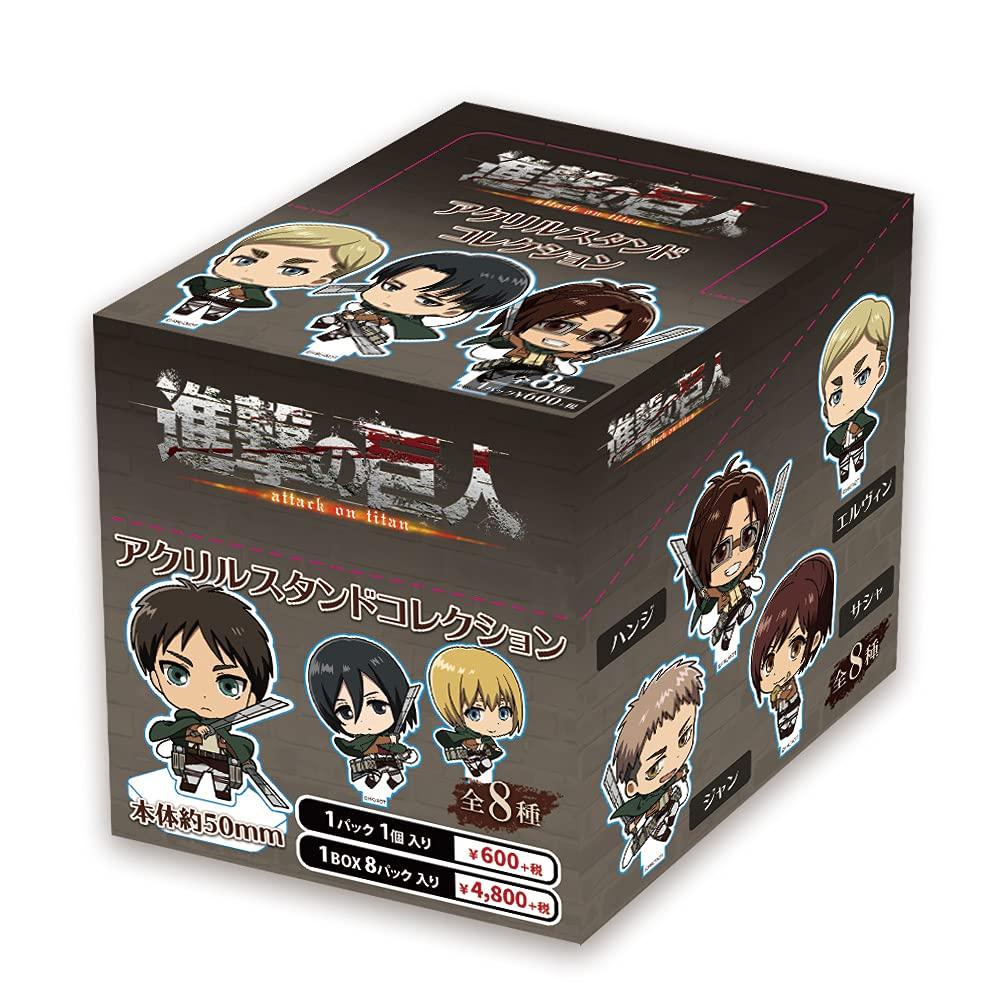 Коллекция акриловых стендов «Атака титанов» (BOX)