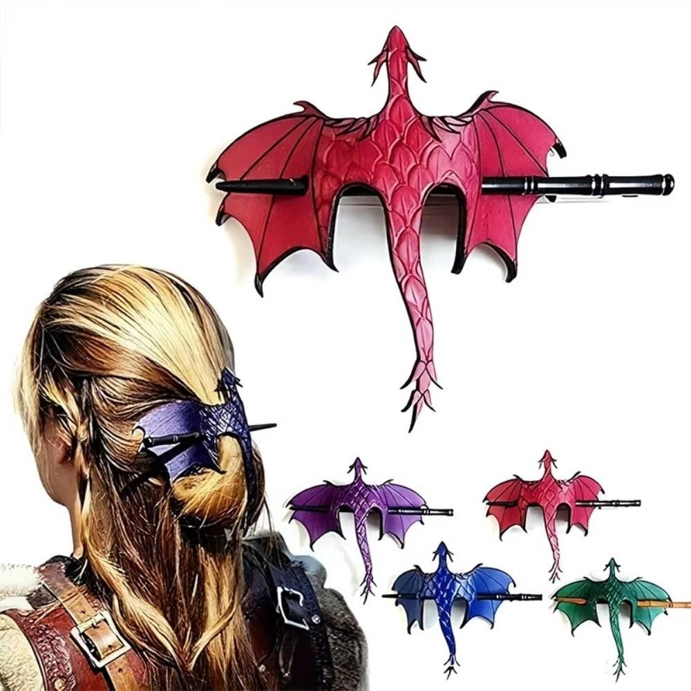 Dragon Shaped Vintage Dragon Hairpin Medieval Vintage Hair Stick Braided Hair Accessories