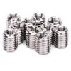 10Pcs Thread Inserts Repair Tool Reducing Nut Male Female Stainless Steel Fastener Hardware