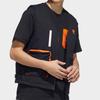 Adidas Neo Vests Men's Black V neck Moderate Workwear HD4633