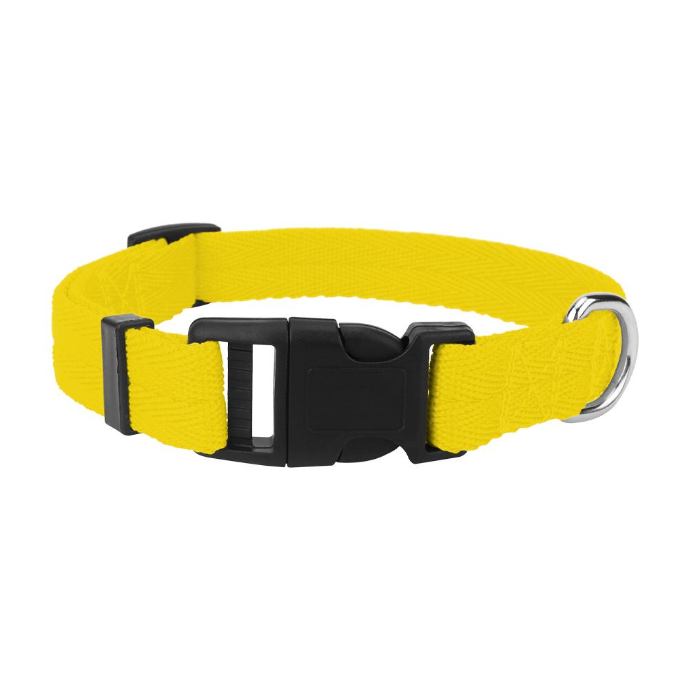 Регулируемые ошейники для собак малых, средних и крупных пород, тонкая нейлоновая стропа и пластиковая пряжка с быстрой застежкой, аксессуары для питомцев