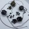1 комплект TRPG полые металлические игральные кости ожерелье DND многогранные игральные кости ожерелье дети девочка мальчик