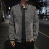 Jeans In Autumn and Winter Plus Velvet Vintage Denim Jacket Men's Korean Version of Slim Tooling Jacket