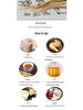 Changbai Mountain Sun-Dried Ginseng Gift Box - Whole White Ginseng Roots with Beard for Soup, Wine, and Health Supplements