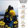 1pc Wolf Dandelion Night Blanket Lightweight Flannel Blanket Throw Blanket For Sofa, Bed, Travel, Camping, Livingroom, Couch, Chair, And Bed yy2509026
