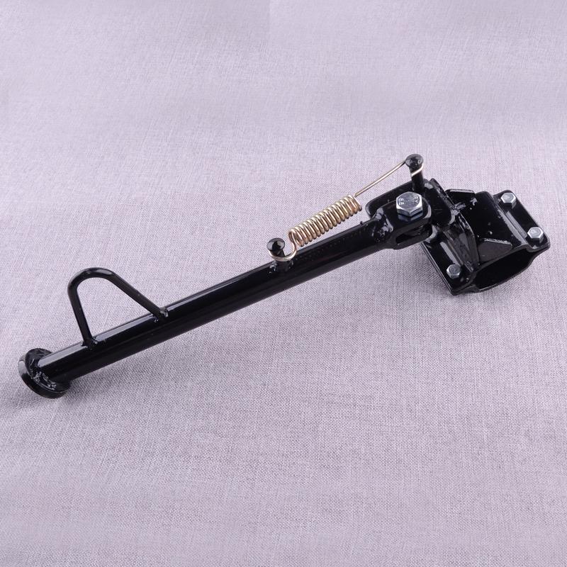 Motorcycle Power Support Kickstand Brace Parking Side Stand Leg Foot Fit for ATV Quad Bike Buggy