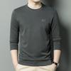 Long Sleeve T-shirt Men's Spring and Autumn New Trendy Casual Top Versatile Round Neck Sweater Base Shirt