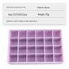 15 & 24-Grid Silicone Ice Cube Tray with Lid - Easy-Release Square Mold