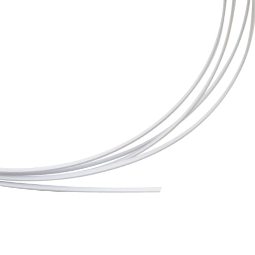 Musiclily Plastic Guitar Binding 1650x1.5x0.5mm, White