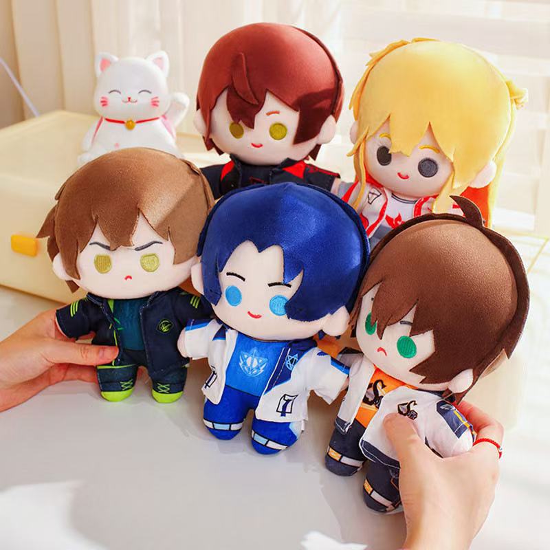 The latest expert Yu Wenzhou, Wang Jie, Xi Su, Mu Cheng stuffed plush toys, cartoon anime cute children's birthday gift dolls