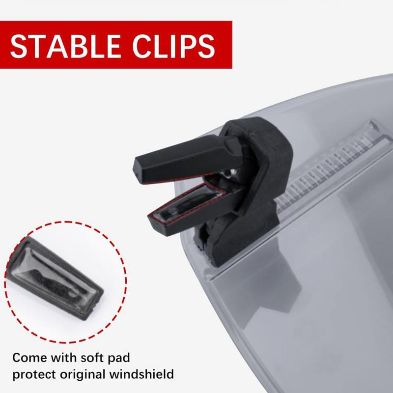 Motorcycle Windscreen Extension Motorbike Wind Deflector Motorcycle Air Deflector Windscreen Extender For Most Motorcycle