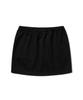 Oioi Collection Piping Track Skirt_Black