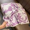 Scarf Silk Bandana Women Square Scarves Wrap Kerchief Spring Fashion Luxury High Quality Headband Hijab Shawls