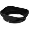 Квадратная металлическая бленда Haoge LH-P2514 для объектива Panasonic Leica DG SUMMILUX 25mm f/1.4 ASPH (dg25 25MM F1.4 Байонетное крепление Бленда объектива H-X025)