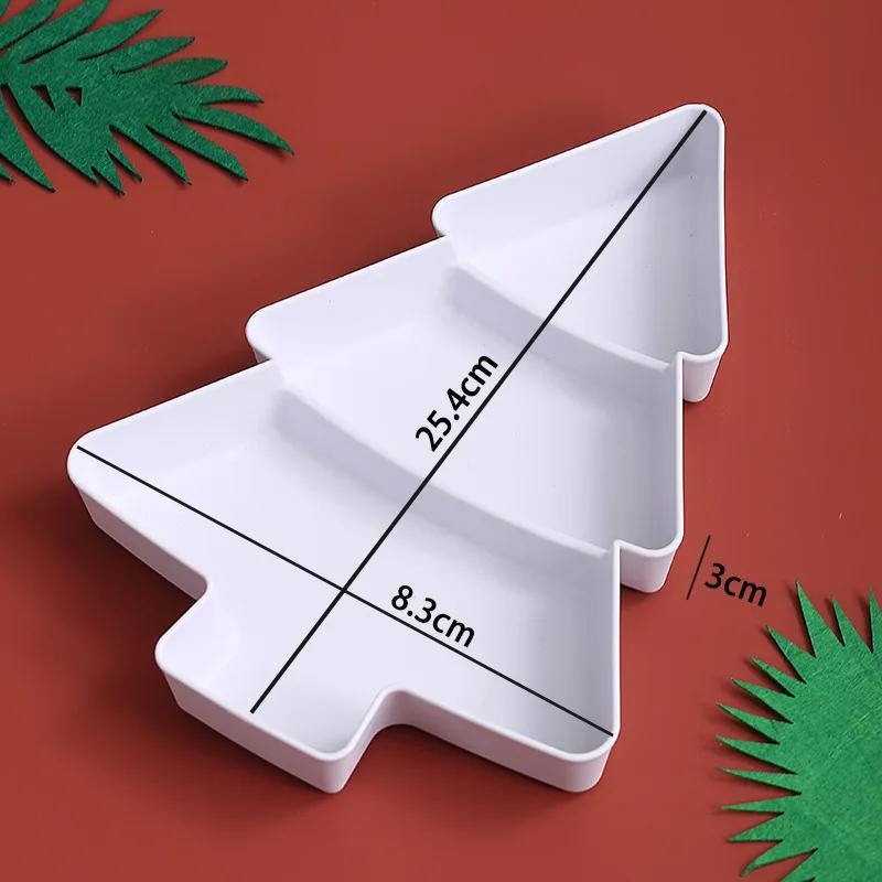 Christmas Tree Fruit Plate Marry Christmas Party Decorations For Home  Navidad Noel Natal Xmas Gifts Happy New Year