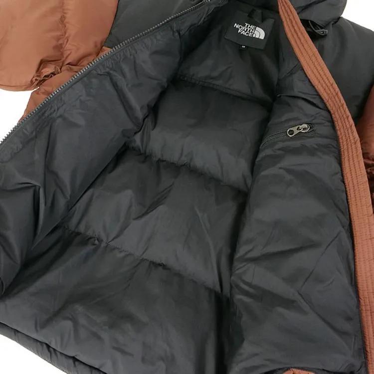 THE NORTH FACE Nuptse Short Jacket Down Jacket Women's Cappuccino Color (Unisex) Down Jackets NDW92335 CA