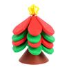 Silicone Trivets with Stand Christmas Tree Insulation Mat Festive Pot Holders for Kitchen Dining Holiday Gift Idea