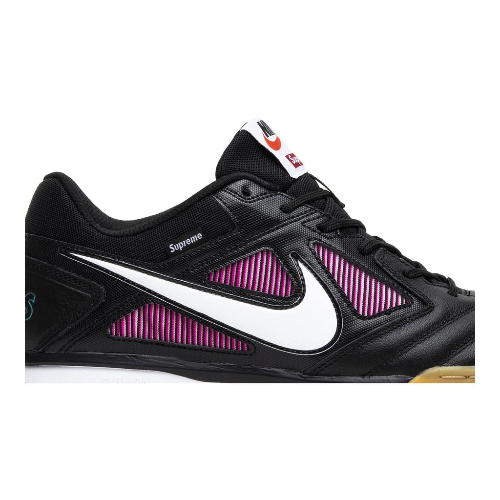 Nike Gato SB 'Black' (Unisex) Black / White-Spirit Teal-Gum Light Brown Soccer Shoes AR9821 001
