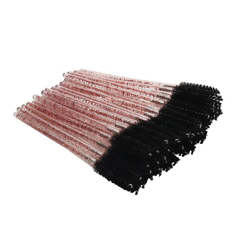 Disposable Crystal Rod Eyelash Extensions Brush - Spiral Curl Comb