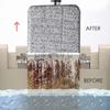 New Flat Squeeze Mop Bucket Hand Free Wringing Stainless Steel Mop Self Wet and Dry Cleaning Microfiber Mop Floor Cleaning System
