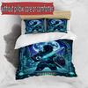 3pcs Duvet Cover Set (1*Duvet Cover + 2*Pillowcase, Without Core), Custom Name The Legend Of Zelda Pattern Bedding Set, Home Bedroom Decor Gift