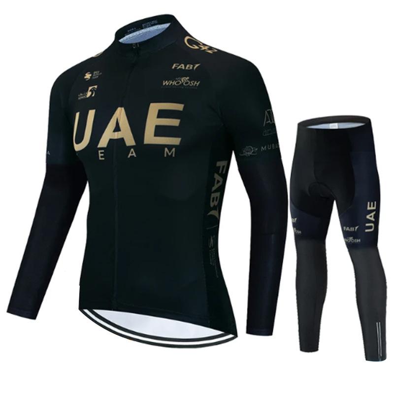 Autumn Road Bike Cycling Suit Long-sleeved Suit Team Cycling Warm Bicycle Suit