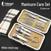 Pretty Lady 12-Piece Manicure & Nail Art Set with Clippers